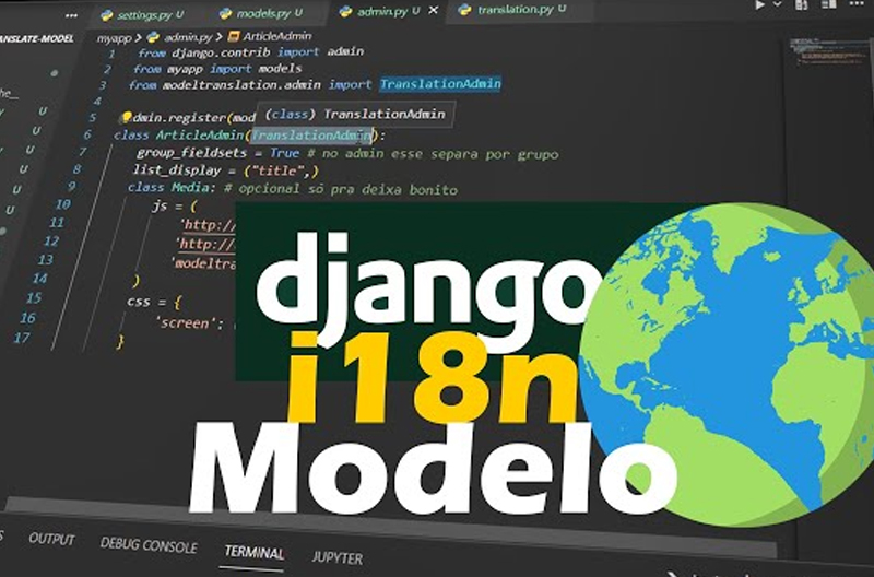 i18n dos modelos Django