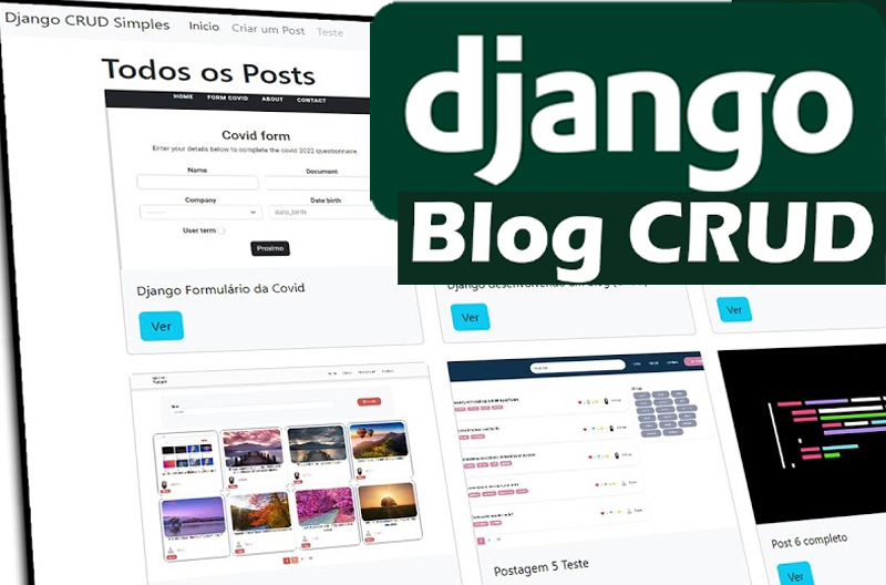 Projeto 1 - Blog com Django CRUD