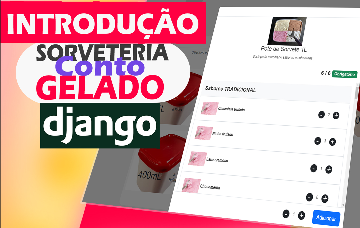 Projeto 4 - Sistema Sorveteria com Django